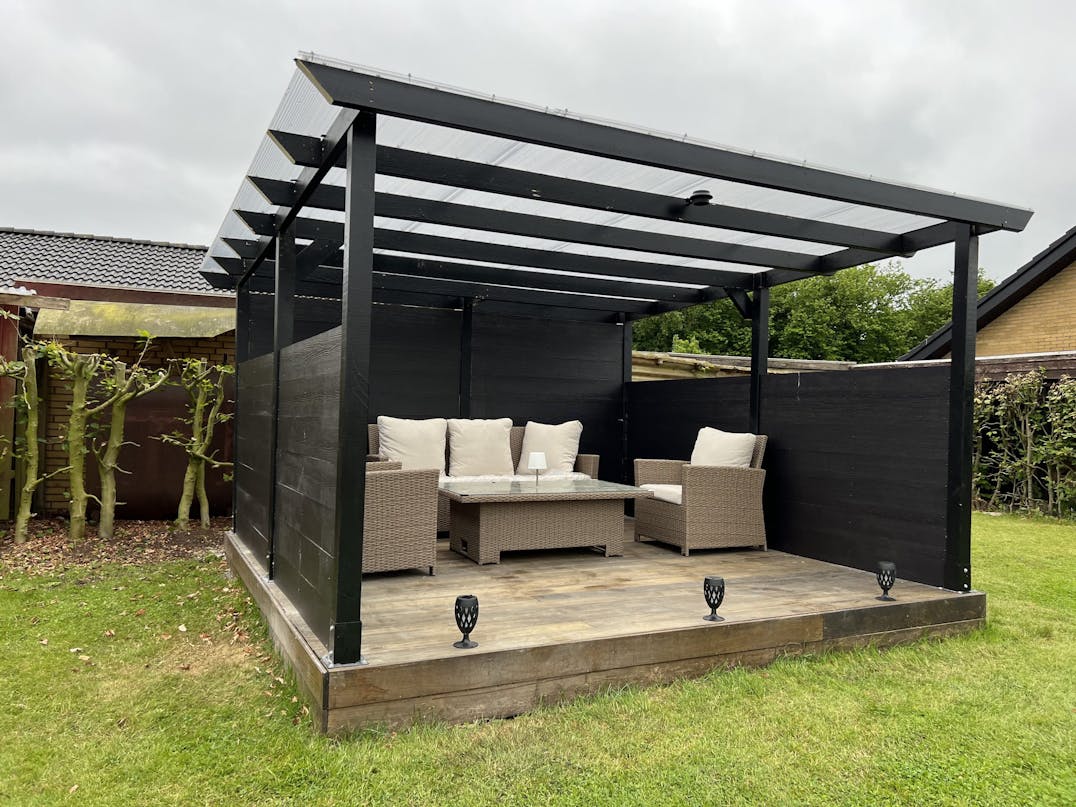 Fra sandkasse til overdækket terrasse Fra sandkasse til overdækket terrasse